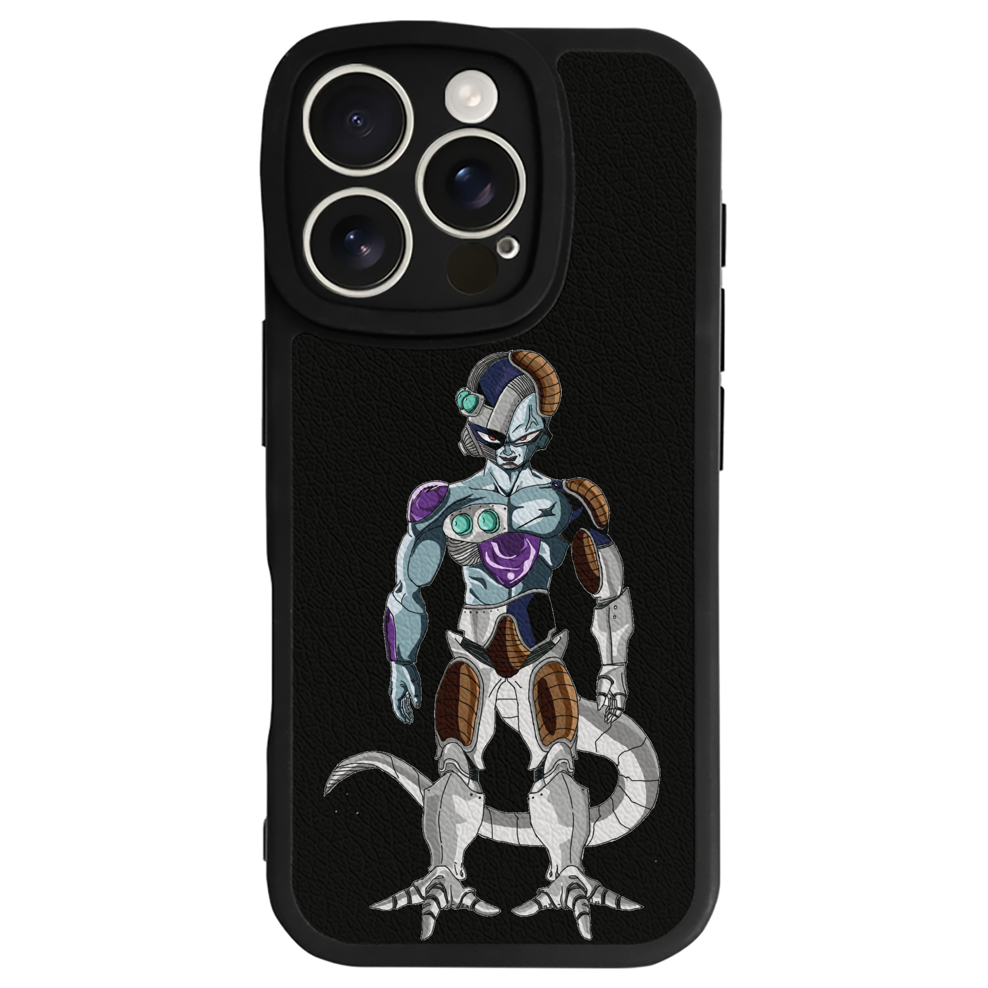 （画像用） ドラゴンボール クウラ DRAGON BALL Cooler Coora 【iPhone 16シリーズ対応】シリコンスマホケース（レザー調） 材質：シリコン
